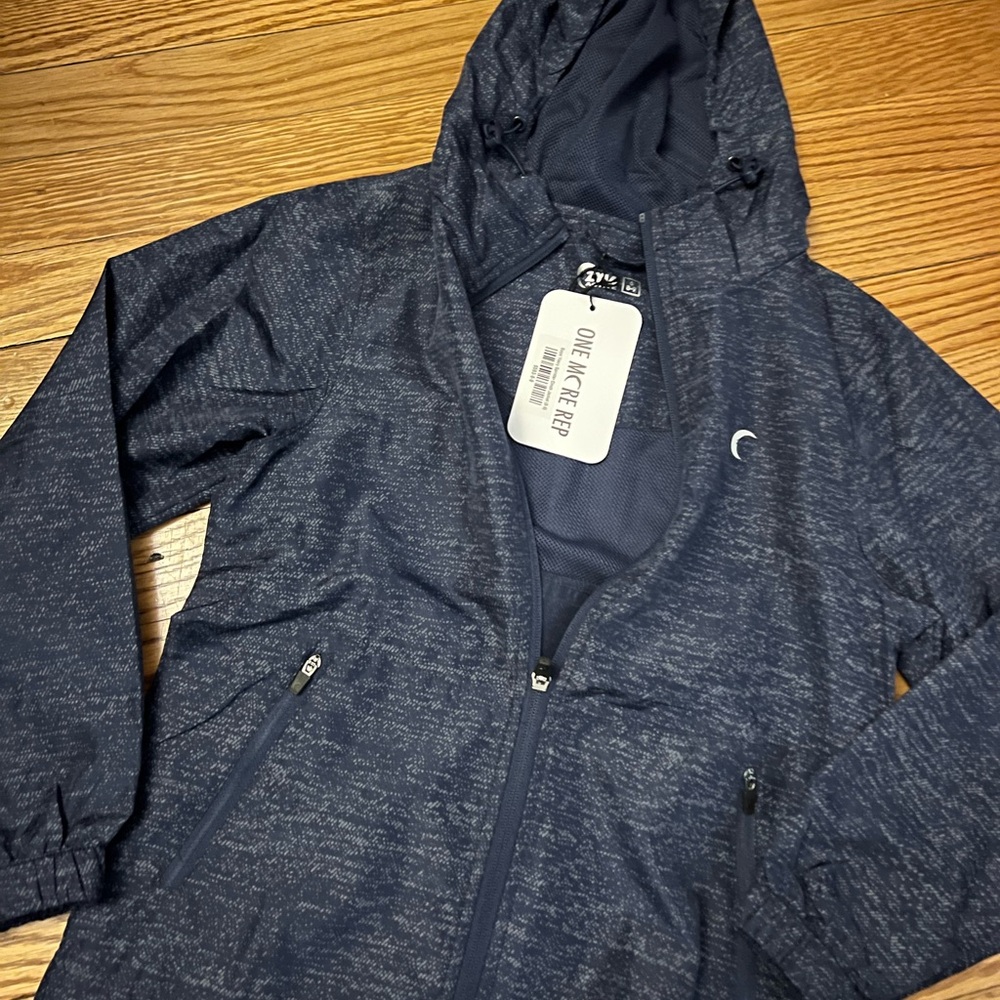 ZYIA Boys' Navy Sprinter Cinch Jacket (8-9)